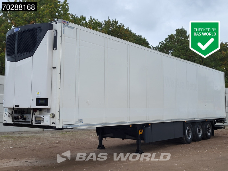 Schmitz Cargobull Carrier 3 axles Doppelverdampfer Tailgate Palettenkasten Blumenbreit LBW ATP-FRC - Chladírenský návěs: obrázek 1 Schmitz Cargobull Carrier 3 axles Doppelverdampfer Tailgate Palettenkasten Blumenbreit LBW ATP-FRC - Chladírenský návěs: obrázek 1