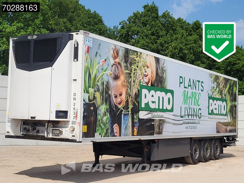Schmitz Cargobull Carrier 3 axles Doppelverdampfer Tailgate Palettenkasten Blumenbreit LBW - Chladírenský návěs: obrázek 1 Schmitz Cargobull Carrier 3 axles Doppelverdampfer Tailgate Palettenkasten Blumenbreit LBW - Chladírenský návěs: obrázek 1