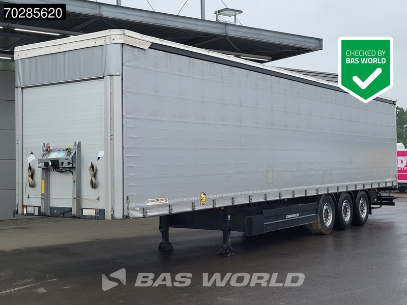 Schwarzmüller S1 Liftachse Palettenkasten Anti vandalism Sliding Roof SAF - Plachtový návěs: obrázek 1 Schwarzmüller S1 Liftachse Palettenkasten Anti vandalism Sliding Roof SAF - Plachtový návěs: obrázek 1