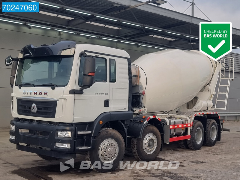 Sitrak G5 350 8X4 8m3 Liebherr HTM 804 H Mixer Big-Axle Steelsuspension - Autodomíchávač: obrázek 1 Sitrak G5 350 8X4 8m3 Liebherr HTM 804 H Mixer Big-Axle Steelsuspension - Autodomíchávač: obrázek 1
