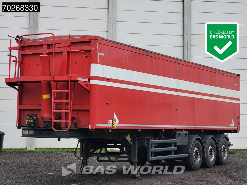 Stas S300CX 3 axles NL-Trailer 62m3 ALU - Sklápěcí návěs: obrázek 1 Stas S300CX 3 axles NL-Trailer 62m3 ALU - Sklápěcí návěs: obrázek 1