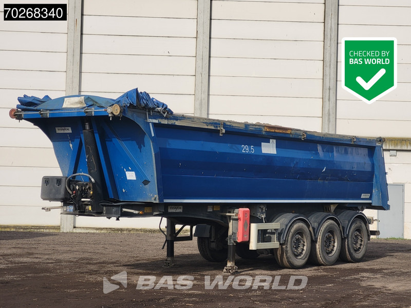 TISVOL 3 axles Liftachse 30m3 ALU - Sklápěcí návěs: obrázek 1 TISVOL 3 axles Liftachse 30m3 ALU - Sklápěcí návěs: obrázek 1