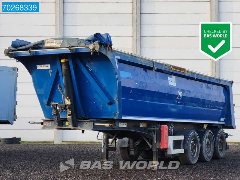 TISVOL A-890150-EAL VR 3 axles 29m3 Liftachse ALU - Sklápěcí návěs: obrázek 1 TISVOL A-890150-EAL VR 3 axles 29m3 Liftachse ALU - Sklápěcí návěs: obrázek 1