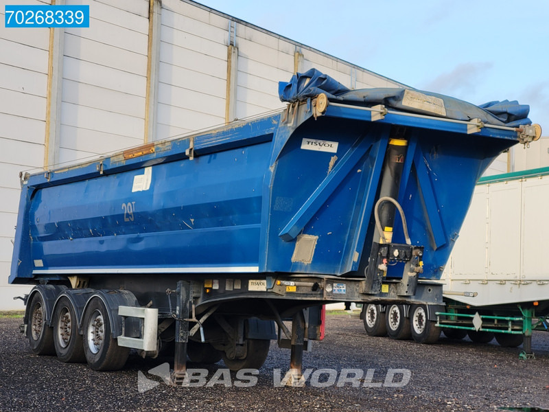 TISVOL A-890150-EAL VR 3 axles 29m3 Liftachse ALU - Sklápěcí návěs: obrázek 3 TISVOL A-890150-EAL VR 3 axles 29m3 Liftachse ALU - Sklápěcí návěs: obrázek 3