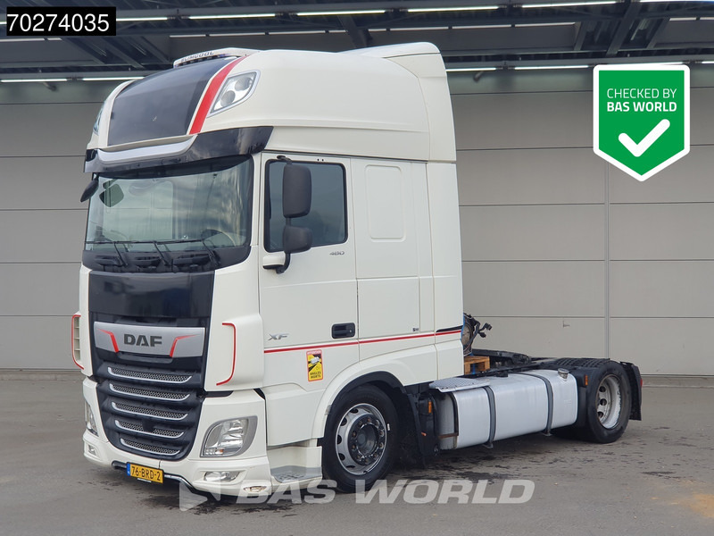 DAF XF 480 XF 4X2 DAMAGED! NL-Truck Mega Retarder 2X Tanks ACC Standklima Euro 6 - Tahač: obrázek 1 DAF XF 480 XF 4X2 DAMAGED! NL-Truck Mega Retarder 2X Tanks ACC Standklima Euro 6 - Tahač: obrázek 1