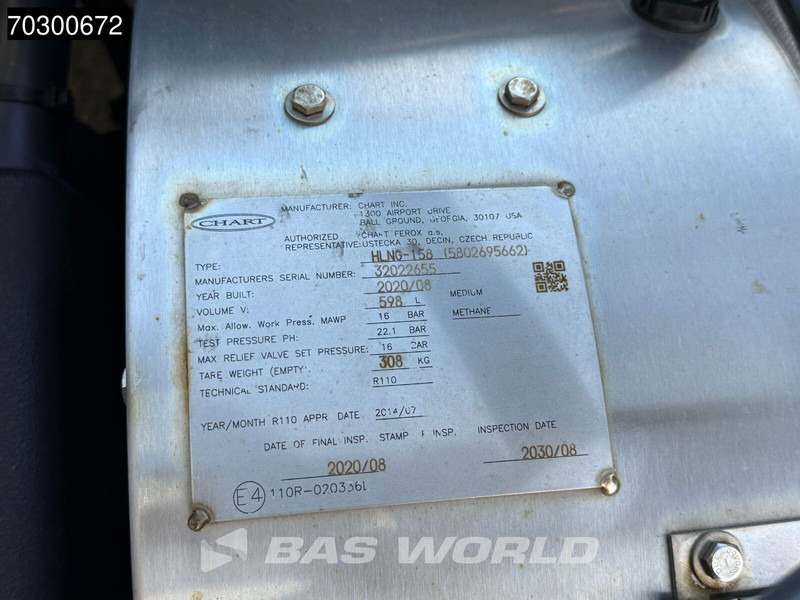 Tahač Iveco S-Way 460 4X2 LNG! Retarder 2xTanks ACC LED Euro 6: obrázek 20