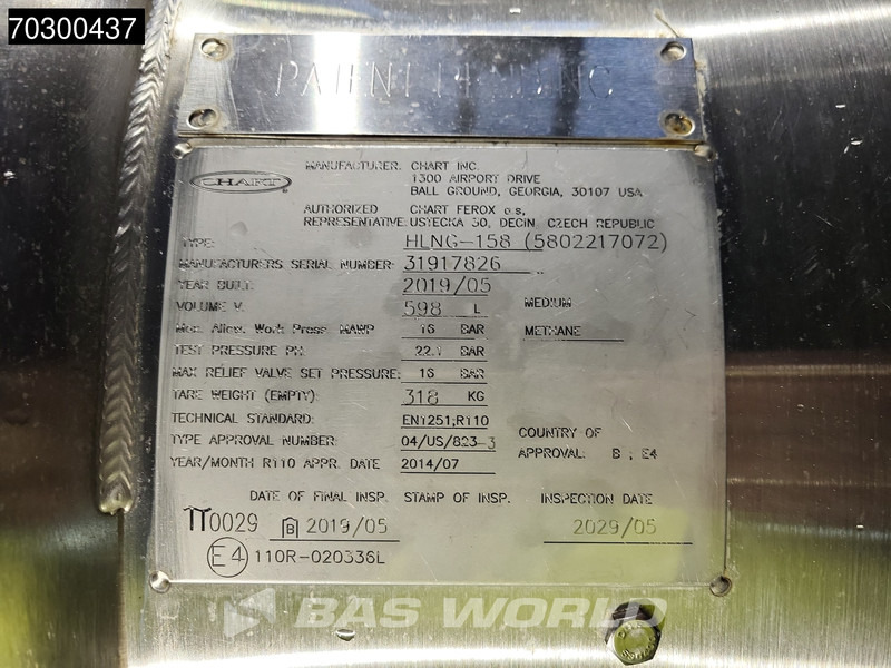 Tahač Iveco Stralis 460 4X2 LNG! Retarder 2x tanks Euro 6: obrázek 12