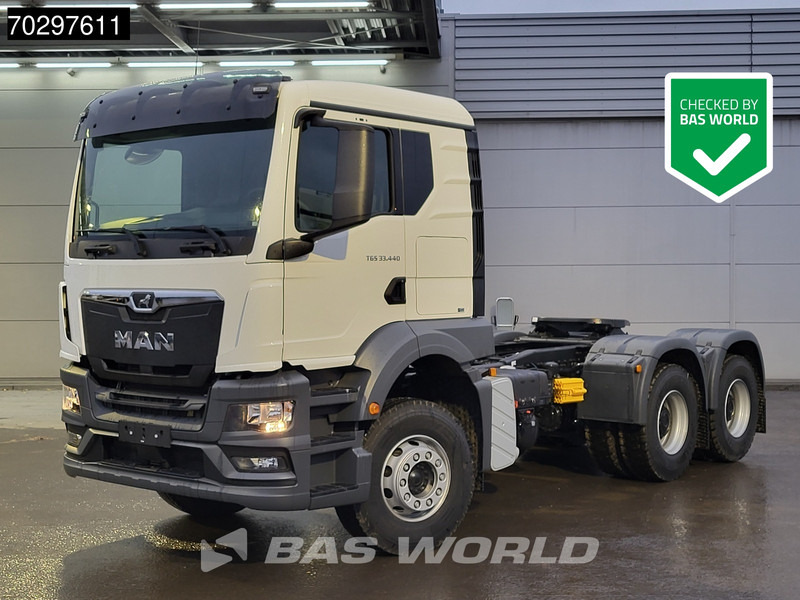 MAN TGS 33.440 6X4 NEW! TN Manual Full-Steel Big-Axle Drumbrakes Euro 2 - Tahač: obrázek 1 MAN TGS 33.440 6X4 NEW! TN Manual Full-Steel Big-Axle Drumbrakes Euro 2 - Tahač: obrázek 1