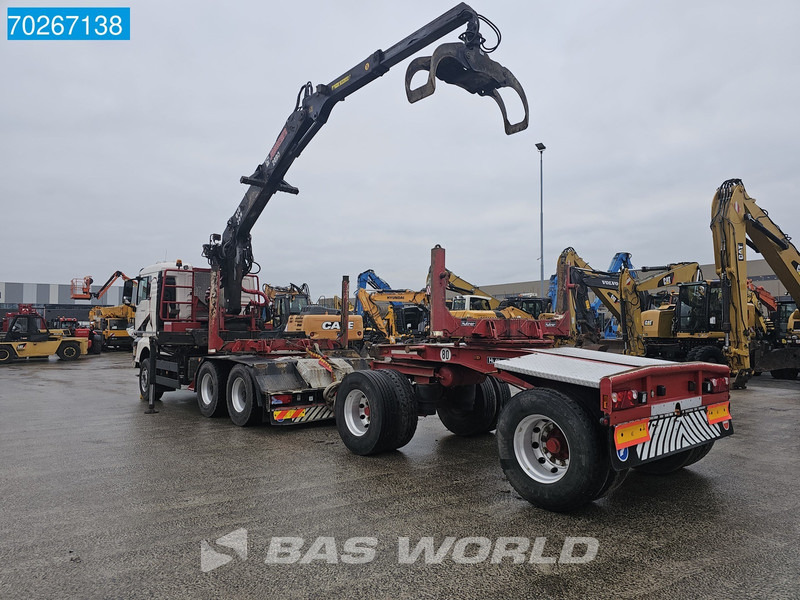 Tahač MAN TGX 26.580 6X4 Jonsered 2490 HolzKran Retarder Hiab Crane Big-Axle XL: obrázek 5