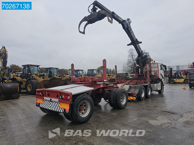 Tahač MAN TGX 26.580 6X4 Jonsered 2490 HolzKran Retarder Hiab Crane Big-Axle XL: obrázek 6