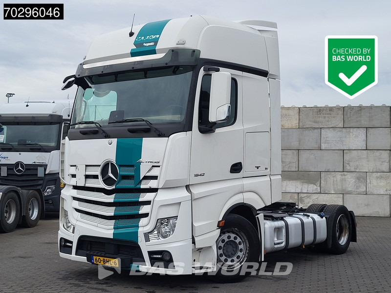 Mercedes-Benz Actros 1842 Actros 4X2 GigaSpace NL-Truck Mega 2xTanks ACC Standklima Euro 6 - Tahač: obrázek 1 Mercedes-Benz Actros 1842 Actros 4X2 GigaSpace NL-Truck Mega 2xTanks ACC Standklima Euro 6 - Tahač: obrázek 1