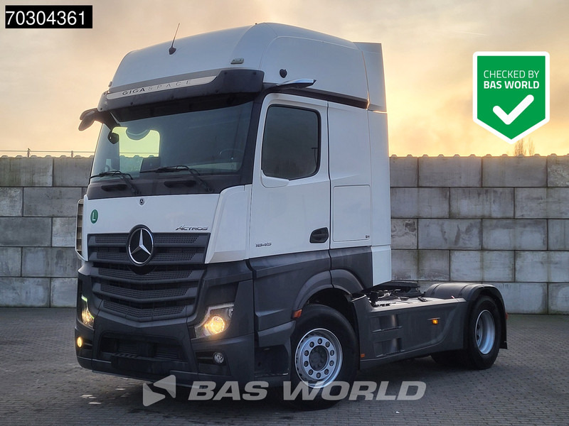 Mercedes-Benz Actros 1845 4X2 GigaSpace Retarder MirrorCam Navi Euro 6 - Tahač: obrázek 1 Mercedes-Benz Actros 1845 4X2 GigaSpace Retarder MirrorCam Navi Euro 6 - Tahač: obrázek 1