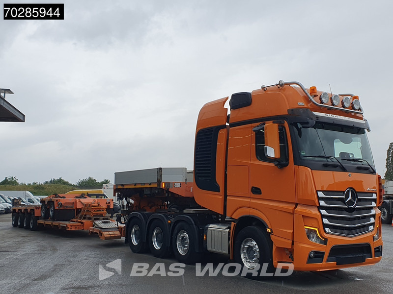 Mercedes-Benz Actros 8X4 180T GigaSpace Retarder Hydrauliek BigAxle Alcoa´s // Lowbed Trailer / 6 Axles / Hydraulic Pendle Axles / Extendable - Tahač: obrázek 2 Mercedes-Benz Actros 8X4 180T GigaSpace Retarder Hydrauliek BigAxle Alcoa´s // Lowbed Trailer / 6 Axles / Hydraulic Pendle Axles / Extendable - Tahač: obrázek 2
