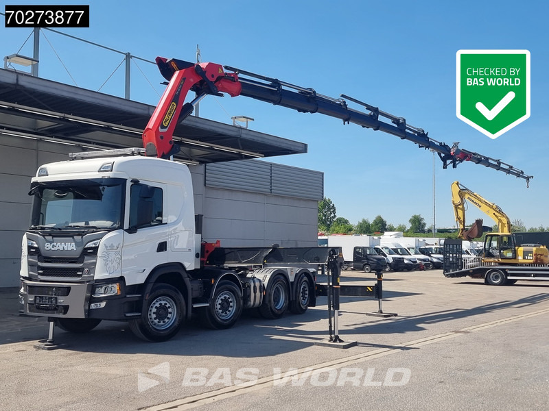 Scania G500 8X2 Retarder Liftachse Palfinger Kran PK 58.002 TEC F + JIB - Tahač: obrázek 1 Scania G500 8X2 Retarder Liftachse Palfinger Kran PK 58.002 TEC F + JIB - Tahač: obrázek 1