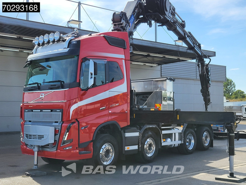 Volvo FH16 650 FH16 8X2 HMF 7020K-RCS Crane + Fly-Jib Lift+Steering-Axle Navi LED ACC Euro 6 - Tahač: obrázek 5 Volvo FH16 650 FH16 8X2 HMF 7020K-RCS Crane + Fly-Jib Lift+Steering-Axle Navi LED ACC Euro 6 - Tahač: obrázek 5