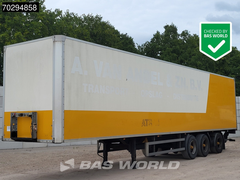 Skříňový návěs Tracon TRAILERS TO.S 1527 APK06/26 Laadklep Stuur+Liftas: obrázek 1