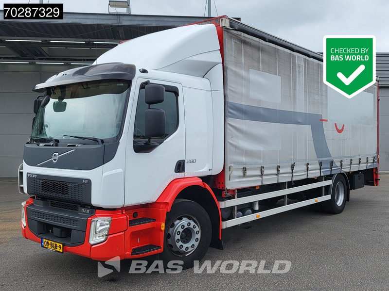Volvo FE 280 4X2 NL-Truck curtainsides 2000kg Ladebordwand Automatic Euro 6 - Plachtový nákladní auto: obrázek 1 Volvo FE 280 4X2 NL-Truck curtainsides 2000kg Ladebordwand Automatic Euro 6 - Plachtový nákladní auto: obrázek 1