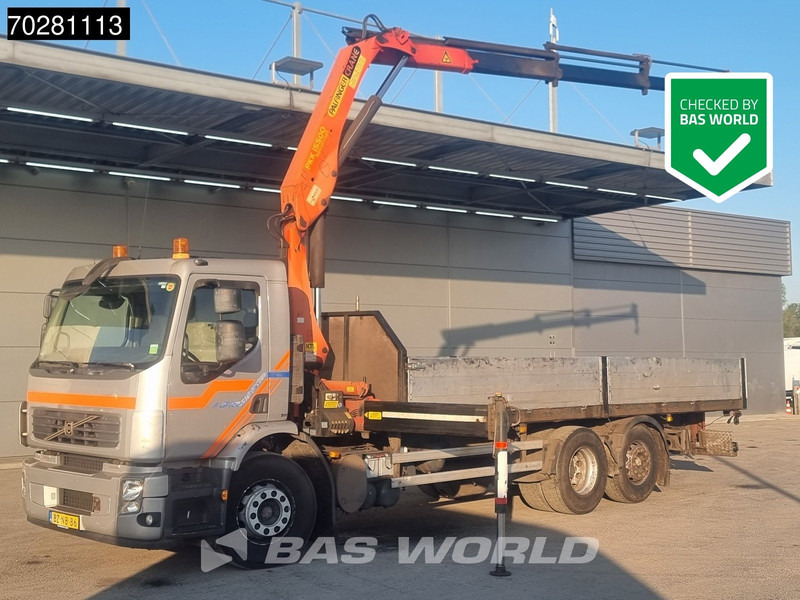 Volvo FE 280 6X2 NL-Truck Palfinger PK15500 Kran Crane Manual Liftachse Euro 4 - Nákladní automobil valníkový/ Plošinový, Auto s hydraulickou rukou: obrázek 1 Volvo FE 280 6X2 NL-Truck Palfinger PK15500 Kran Crane Manual Liftachse Euro 4 - Nákladní automobil valníkový/ Plošinový, Auto s hydraulickou rukou: obrázek 1