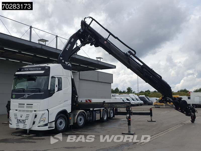 Volvo FH 460 8X2 Effer 1000 9S/6S Crane Kran Winch JIB Lift-Lenkachse Euro 6 - Nákladní automobil valníkový/ Plošinový, Auto s hydraulickou rukou: obrázek 3 Volvo FH 460 8X2 Effer 1000 9S/6S Crane Kran Winch JIB Lift-Lenkachse Euro 6 - Nákladní automobil valníkový/ Plošinový, Auto s hydraulickou rukou: obrázek 3