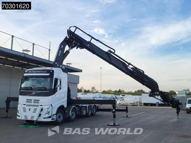 Nákladní automobil valníkový/ Plošinový, Auto s hydraulickou rukou Volvo FH 460 8X2 UNUSED EFFER 1000 9S + 6S Crane + Fly-Jib Lift+Lenkachse VEB+ Euro 6: obrázek 7