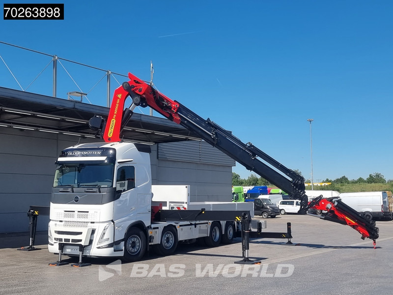 Volvo FH 500 8X2 NEW! Palfinger PK92002 SH 8+6 JIB Crane Kran Winch Lift-Lenkachse Navi - Nákladní automobil valníkový/ Plošinový, Auto s hydraulickou rukou: obrázek 3 Volvo FH 500 8X2 NEW! Palfinger PK92002 SH 8+6 JIB Crane Kran Winch Lift-Lenkachse Navi - Nákladní automobil valníkový/ Plošinový, Auto s hydraulickou rukou: obrázek 3