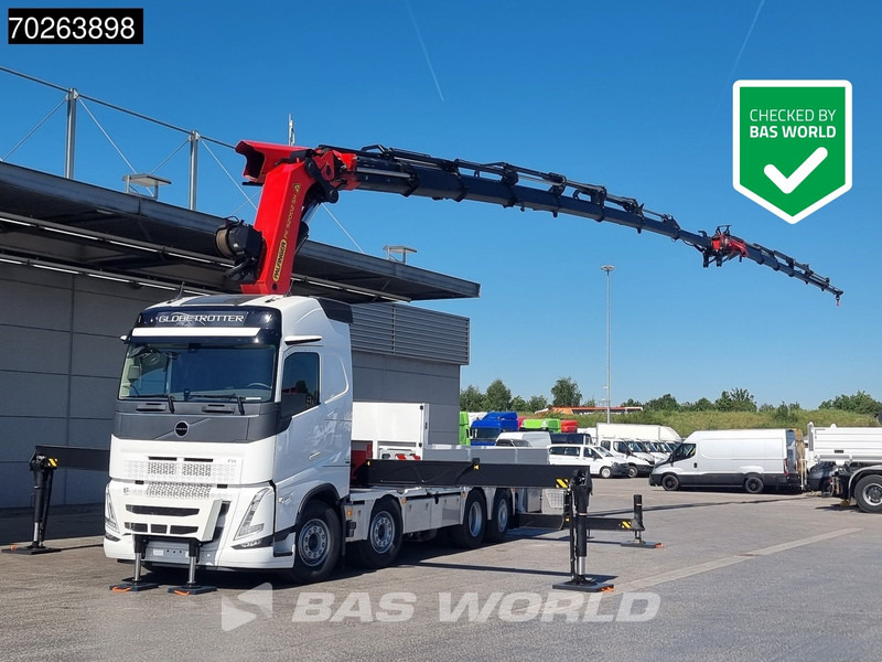 Volvo FH 500 8X2 NEW! Palfinger PK92002 SH 8+6 JIB Crane Kran Winch Lift-Lenkachse Navi - Nákladní automobil valníkový/ Plošinový, Auto s hydraulickou rukou: obrázek 1 Volvo FH 500 8X2 NEW! Palfinger PK92002 SH 8+6 JIB Crane Kran Winch Lift-Lenkachse Navi - Nákladní automobil valníkový/ Plošinový, Auto s hydraulickou rukou: obrázek 1