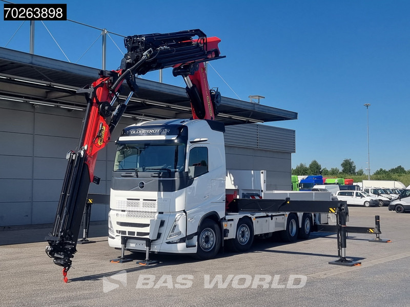 Volvo FH 500 8X2 NEW! Palfinger PK92002 SH 8+6 JIB Crane Kran Winch Lift-Lenkachse Navi - Nákladní automobil valníkový/ Plošinový, Auto s hydraulickou rukou: obrázek 5 Volvo FH 500 8X2 NEW! Palfinger PK92002 SH 8+6 JIB Crane Kran Winch Lift-Lenkachse Navi - Nákladní automobil valníkový/ Plošinový, Auto s hydraulickou rukou: obrázek 5