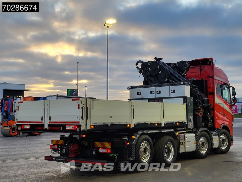 Nákladní automobil valníkový/ Plošinový, Auto s hydraulickou rukou Volvo FH16 650 FH16 8X2 HMF 7020K-RCS Crane + Fly-Jib Lift+Steering-Axle Navi LED ACC Euro 6: obrázek 7