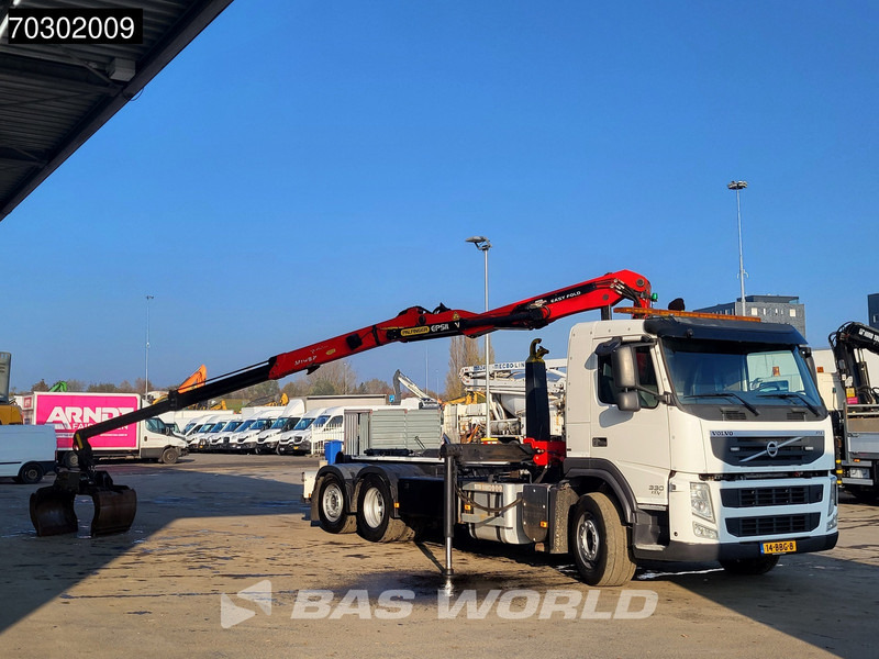 Volvo FM 330 FM 6X2 Palfinger Epsilon Z-Crane VDL Hook Lift+Steering Axle - Hákový nosič kontejnerů, Auto s hydraulickou rukou: obrázek 5 Volvo FM 330 FM 6X2 Palfinger Epsilon Z-Crane VDL Hook Lift+Steering Axle - Hákový nosič kontejnerů, Auto s hydraulickou rukou: obrázek 5