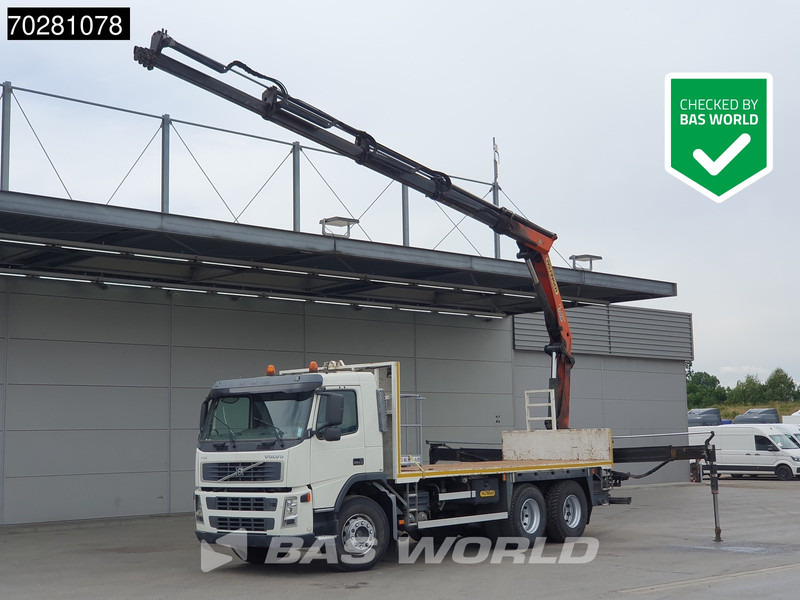 Volvo FM 340 6X4 Palfinger PK17000 Manual Full Steel Kraan Crane - Nákladní automobil valníkový/ Plošinový, Auto s hydraulickou rukou: obrázek 1 Volvo FM 340 6X4 Palfinger PK17000 Manual Full Steel Kraan Crane - Nákladní automobil valníkový/ Plošinový, Auto s hydraulickou rukou: obrázek 1