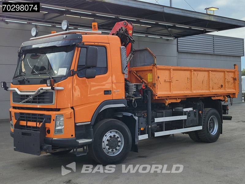 Sklápěč, Auto s hydraulickou rukou Volvo FM 340 FM 4X4 4x4 Crane Palfinger PK10501 Tipper Big-Axle Full Steel: obrázek 7 Sklápěč, Auto s hydraulickou rukou Volvo FM 340 FM 4X4 4x4 Crane Palfinger PK10501 Tipper Big-Axle Full Steel: obrázek 7
