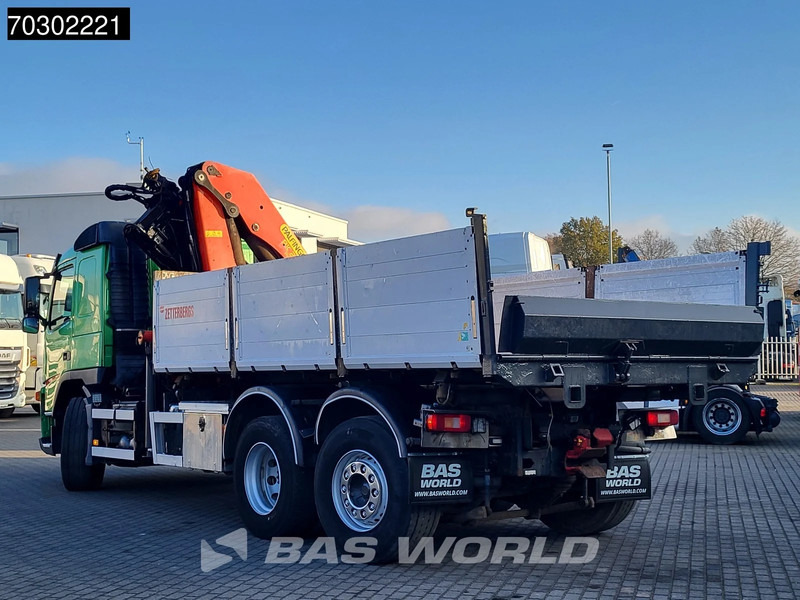 Volvo FM 340 FM 6X2 Palfinger PK23002 Crane 10m3 3-way tipper Lift+steering axle Euro 5 - Sklápěč, Auto s hydraulickou rukou: obrázek 2 Volvo FM 340 FM 6X2 Palfinger PK23002 Crane 10m3 3-way tipper Lift+steering axle Euro 5 - Sklápěč, Auto s hydraulickou rukou: obrázek 2
