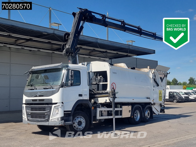 Volvo FM 370 6X2 Hiab X-Hipro 162 Kran GeesinkNorba Lift+Lenkachse VEB Euro 6 - Vůz na odvoz odpadků: obrázek 1 Volvo FM 370 6X2 Hiab X-Hipro 162 Kran GeesinkNorba Lift+Lenkachse VEB Euro 6 - Vůz na odvoz odpadků: obrázek 1