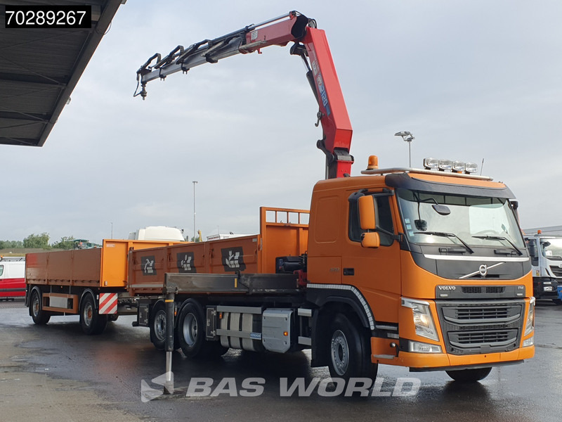 Volvo FM 420 6X2 Combi HMF 2120 K 4 Crane Kran Lift+lenkasche Euro 6 - Sklápěč, Auto s hydraulickou rukou: obrázek 3 Volvo FM 420 6X2 Combi HMF 2120 K 4 Crane Kran Lift+lenkasche Euro 6 - Sklápěč, Auto s hydraulickou rukou: obrázek 3