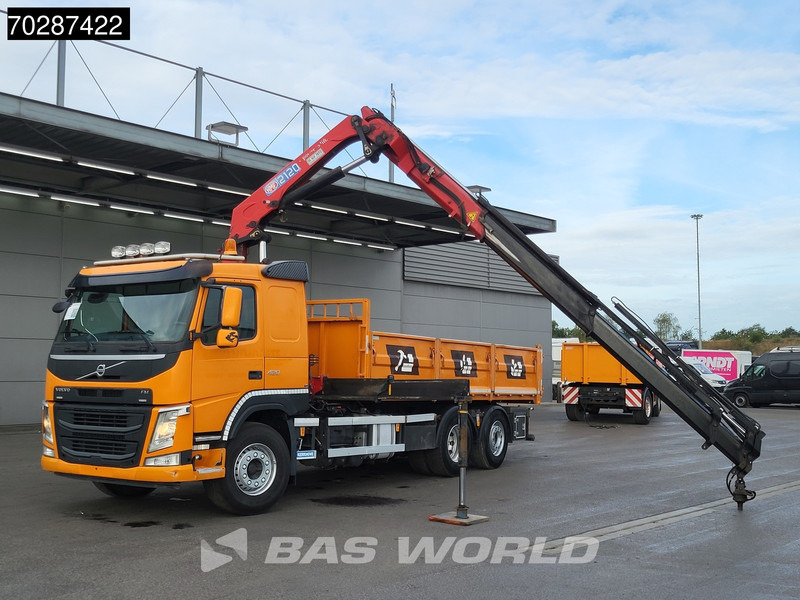 Volvo FM 420 6X2 HMF 2120 K 4 Crane Lift+lenkasche Euro 6 - Sklápěč, Auto s hydraulickou rukou: obrázek 5 Volvo FM 420 6X2 HMF 2120 K 4 Crane Lift+lenkasche Euro 6 - Sklápěč, Auto s hydraulickou rukou: obrázek 5