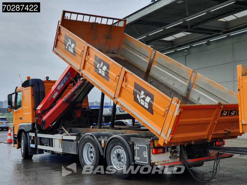 Volvo FM 420 6X2 HMF 2120 K 4 Crane Lift+lenkasche Euro 6 - Sklápěč, Auto s hydraulickou rukou: obrázek 2 Volvo FM 420 6X2 HMF 2120 K 4 Crane Lift+lenkasche Euro 6 - Sklápěč, Auto s hydraulickou rukou: obrázek 2