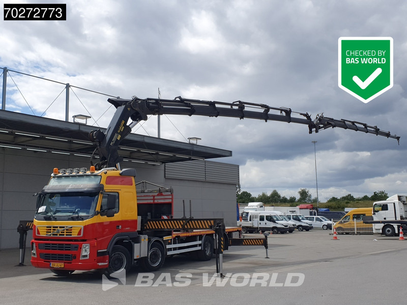 Volvo FM 440 8X2 NL-Truck Palfinger PK74002 Kran + Jib + Winch Lift+Lenkachse Euro 5 - Nákladní automobil valníkový/ Plošinový, Auto s hydraulickou rukou: obrázek 3 Volvo FM 440 8X2 NL-Truck Palfinger PK74002 Kran + Jib + Winch Lift+Lenkachse Euro 5 - Nákladní automobil valníkový/ Plošinový, Auto s hydraulickou rukou: obrázek 3