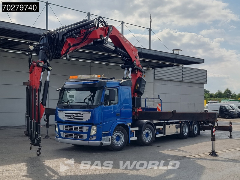 Volvo FM 450 8X2 FASSI 100 Ton/Meter Crane Kran 7 + 6 Jib Lift+steering Axle Euro 5 - Nákladní automobil valníkový/ Plošinový, Auto s hydraulickou rukou: obrázek 5 Volvo FM 450 8X2 FASSI 100 Ton/Meter Crane Kran 7 + 6 Jib Lift+steering Axle Euro 5 - Nákladní automobil valníkový/ Plošinový, Auto s hydraulickou rukou: obrázek 5