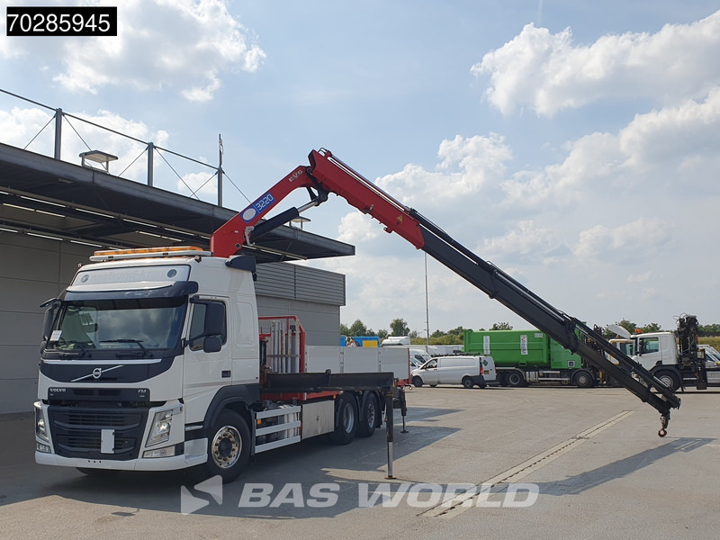 Volvo FM 500 6X2 HMF 3220-K7 Crane Kran Lift-Steering Axle Euro 6 - Nákladní automobil valníkový/ Plošinový, Auto s hydraulickou rukou: obrázek 5 Volvo FM 500 6X2 HMF 3220-K7 Crane Kran Lift-Steering Axle Euro 6 - Nákladní automobil valníkový/ Plošinový, Auto s hydraulickou rukou: obrázek 5