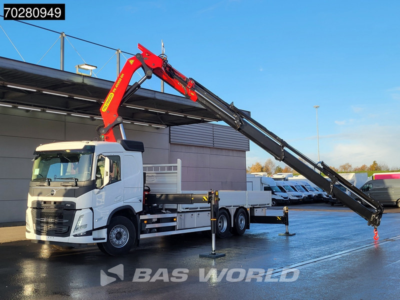 Volvo FM 500 6X2 NEW! Palfinger PK41002 EH-E Kran Crane Lift-steering Axle Euro 6 - Nákladní automobil valníkový/ Plošinový, Auto s hydraulickou rukou: obrázek 5 Volvo FM 500 6X2 NEW! Palfinger PK41002 EH-E Kran Crane Lift-steering Axle Euro 6 - Nákladní automobil valníkový/ Plošinový, Auto s hydraulickou rukou: obrázek 5