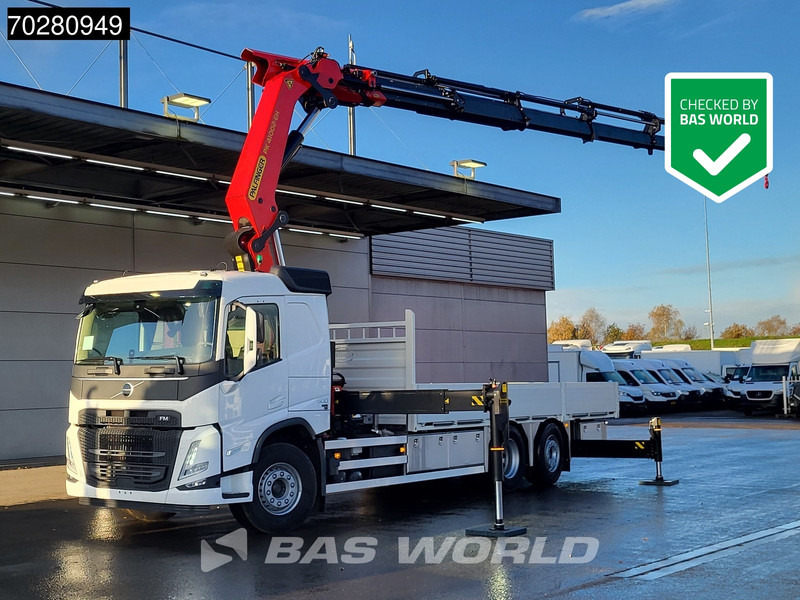 Volvo FM 500 6X2 NEW! Palfinger PK41002 EH-E Kran Crane Lift-steering Axle Euro 6 - Nákladní automobil valníkový/ Plošinový, Auto s hydraulickou rukou: obrázek 1 Volvo FM 500 6X2 NEW! Palfinger PK41002 EH-E Kran Crane Lift-steering Axle Euro 6 - Nákladní automobil valníkový/ Plošinový, Auto s hydraulickou rukou: obrázek 1