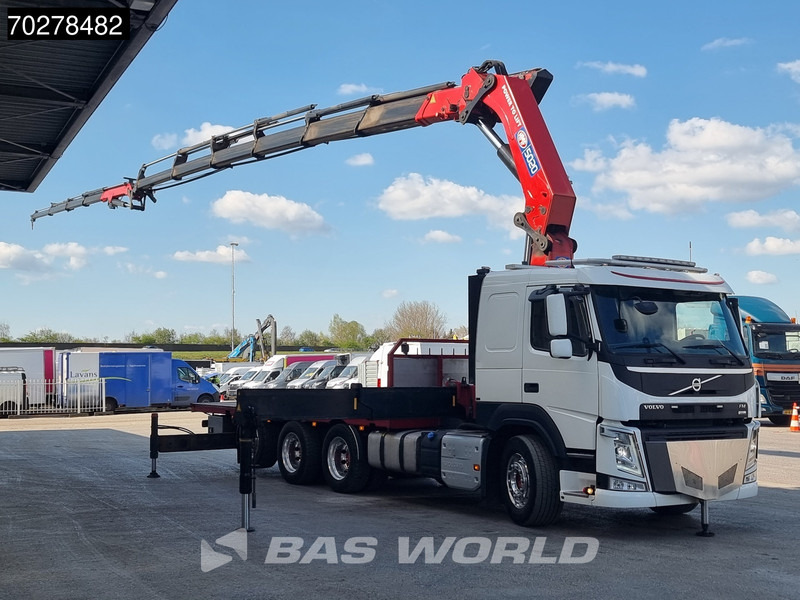 Volvo FM 500 8X4 HMF5020 K6 + Fly Jib Lift+Lenkachse Crane Kran Euro 6 - Nákladní automobil valníkový/ Plošinový, Auto s hydraulickou rukou: obrázek 3 Volvo FM 500 8X4 HMF5020 K6 + Fly Jib Lift+Lenkachse Crane Kran Euro 6 - Nákladní automobil valníkový/ Plošinový, Auto s hydraulickou rukou: obrázek 3