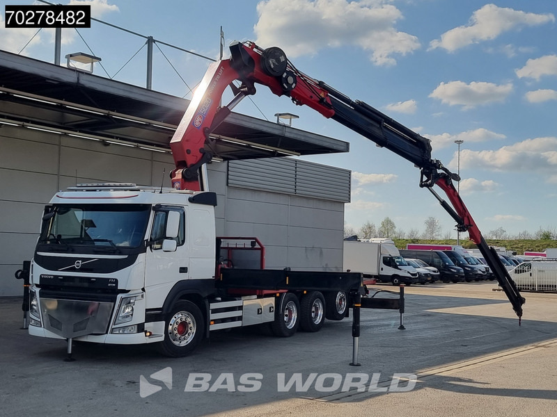 Volvo FM 500 8X4 HMF5020 K6 + Fly Jib Lift+Lenkachse Crane Kran Euro 6 - Nákladní automobil valníkový/ Plošinový, Auto s hydraulickou rukou: obrázek 5 Volvo FM 500 8X4 HMF5020 K6 + Fly Jib Lift+Lenkachse Crane Kran Euro 6 - Nákladní automobil valníkový/ Plošinový, Auto s hydraulickou rukou: obrázek 5