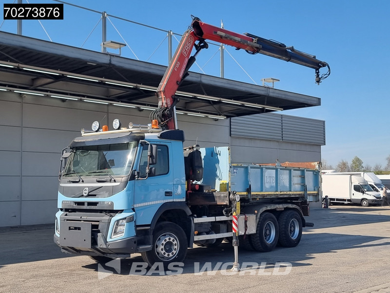 Volvo FMX 420 6X4 Fassi F155A.2.22 Crane 9m3 Big-Axle Automatic Euro 5 - Sklápěč, Auto s hydraulickou rukou: obrázek 1 Volvo FMX 420 6X4 Fassi F155A.2.22 Crane 9m3 Big-Axle Automatic Euro 5 - Sklápěč, Auto s hydraulickou rukou: obrázek 1