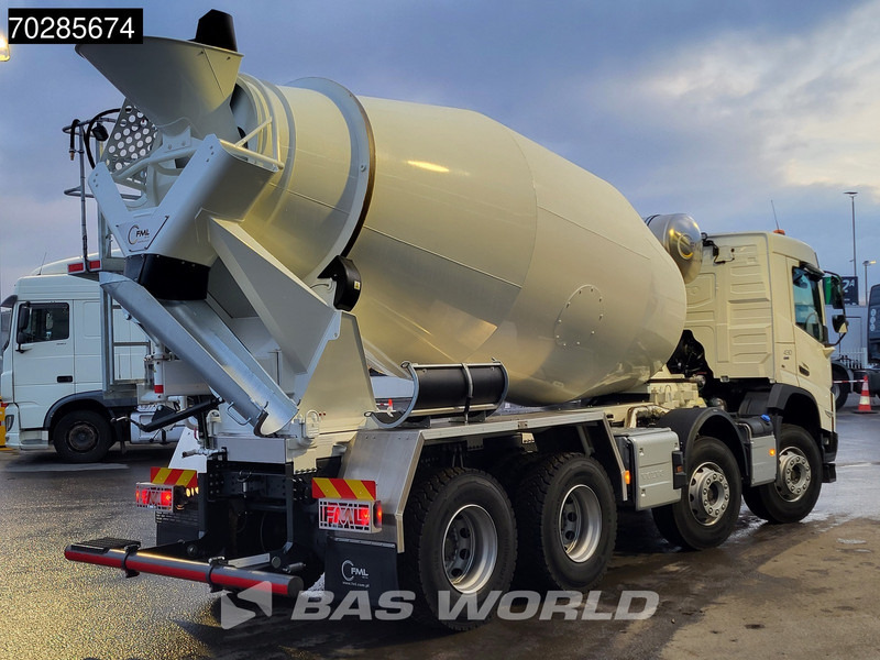 Volvo FMX 430 8X4 New! 10m3 FML Mixer Steelsuspension Automatic LED Euro 6 - Autodomíchávač: obrázek 5 Volvo FMX 430 8X4 New! 10m3 FML Mixer Steelsuspension Automatic LED Euro 6 - Autodomíchávač: obrázek 5