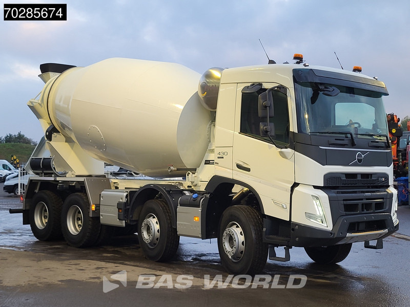 Volvo FMX 430 8X4 New! 10m3 FML Mixer Steelsuspension Automatic LED Euro 6 - Autodomíchávač: obrázek 3 Volvo FMX 430 8X4 New! 10m3 FML Mixer Steelsuspension Automatic LED Euro 6 - Autodomíchávač: obrázek 3