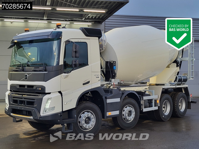 Volvo FMX 430 8X4 New! 10m3 FML Mixer Steelsuspension Automatic LED Euro 6 - Autodomíchávač: obrázek 1 Volvo FMX 430 8X4 New! 10m3 FML Mixer Steelsuspension Automatic LED Euro 6 - Autodomíchávač: obrázek 1