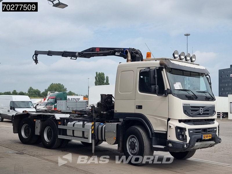 Volvo FMX 460 6X4 X-Track 6x6 HMF1643 kran Crane Big-Axle Lenkachse Euro 5 - Hákový nosič kontejnerů, Auto s hydraulickou rukou: obrázek 3 Volvo FMX 460 6X4 X-Track 6x6 HMF1643 kran Crane Big-Axle Lenkachse Euro 5 - Hákový nosič kontejnerů, Auto s hydraulickou rukou: obrázek 3