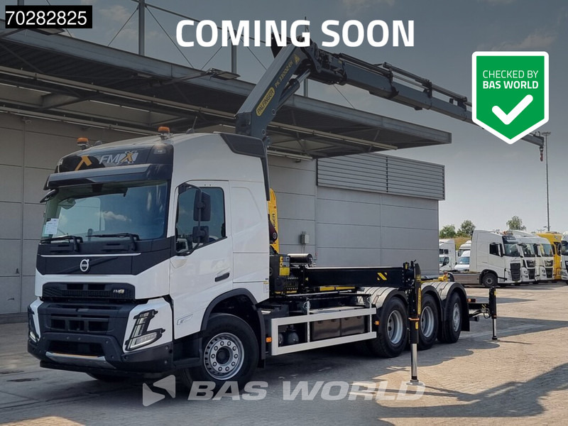 Volvo FMX 500 8X4 NEW! Palfinger PK33002 Crane + PHT22SLD5 Hooklift Lift-Steerign Axle - Hákový nosič kontejnerů, Auto s hydraulickou rukou: obrázek 1 Volvo FMX 500 8X4 NEW! Palfinger PK33002 Crane + PHT22SLD5 Hooklift Lift-Steerign Axle - Hákový nosič kontejnerů, Auto s hydraulickou rukou: obrázek 1