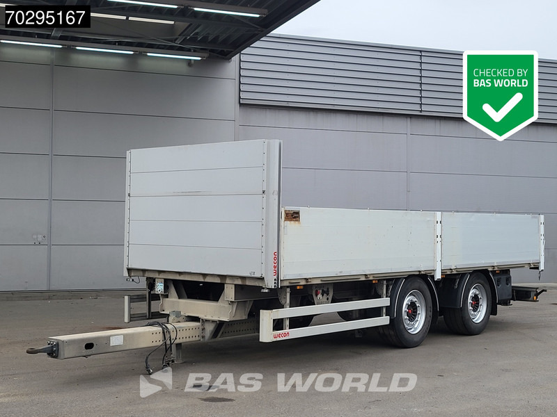 Wecon PC 2 axles Kooi aap Lift-Axle - Přívěs plato/ Valník: obrázek 1 Wecon PC 2 axles Kooi aap Lift-Axle - Přívěs plato/ Valník: obrázek 1